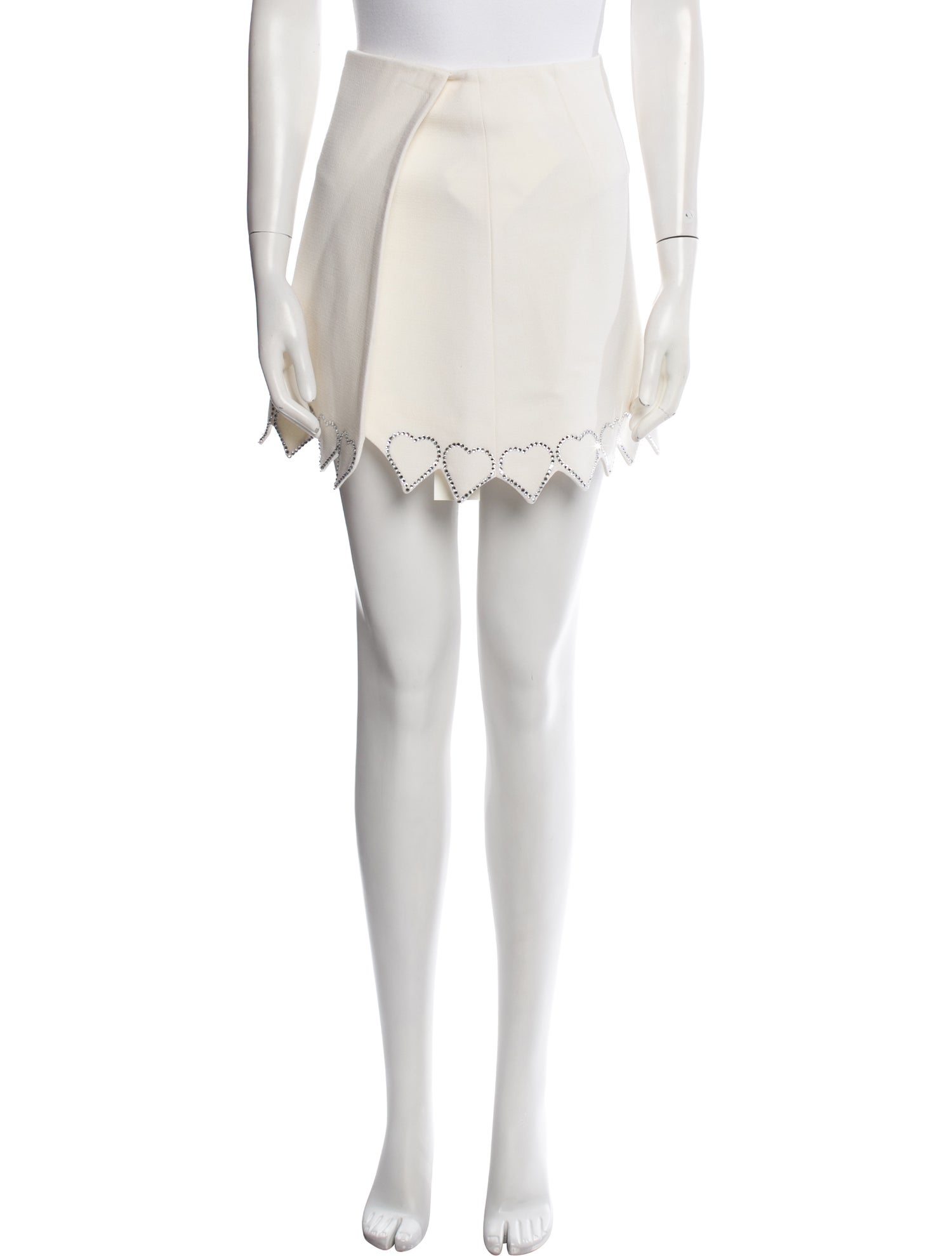 Mach & Mach Wool Mini Skirt w/ Tags