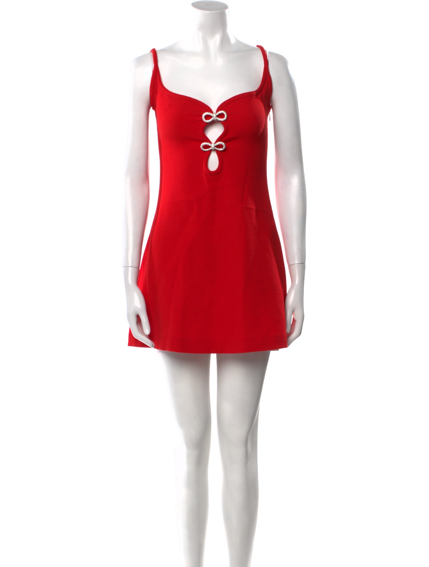 Mach & Mach Wool Mini Dress