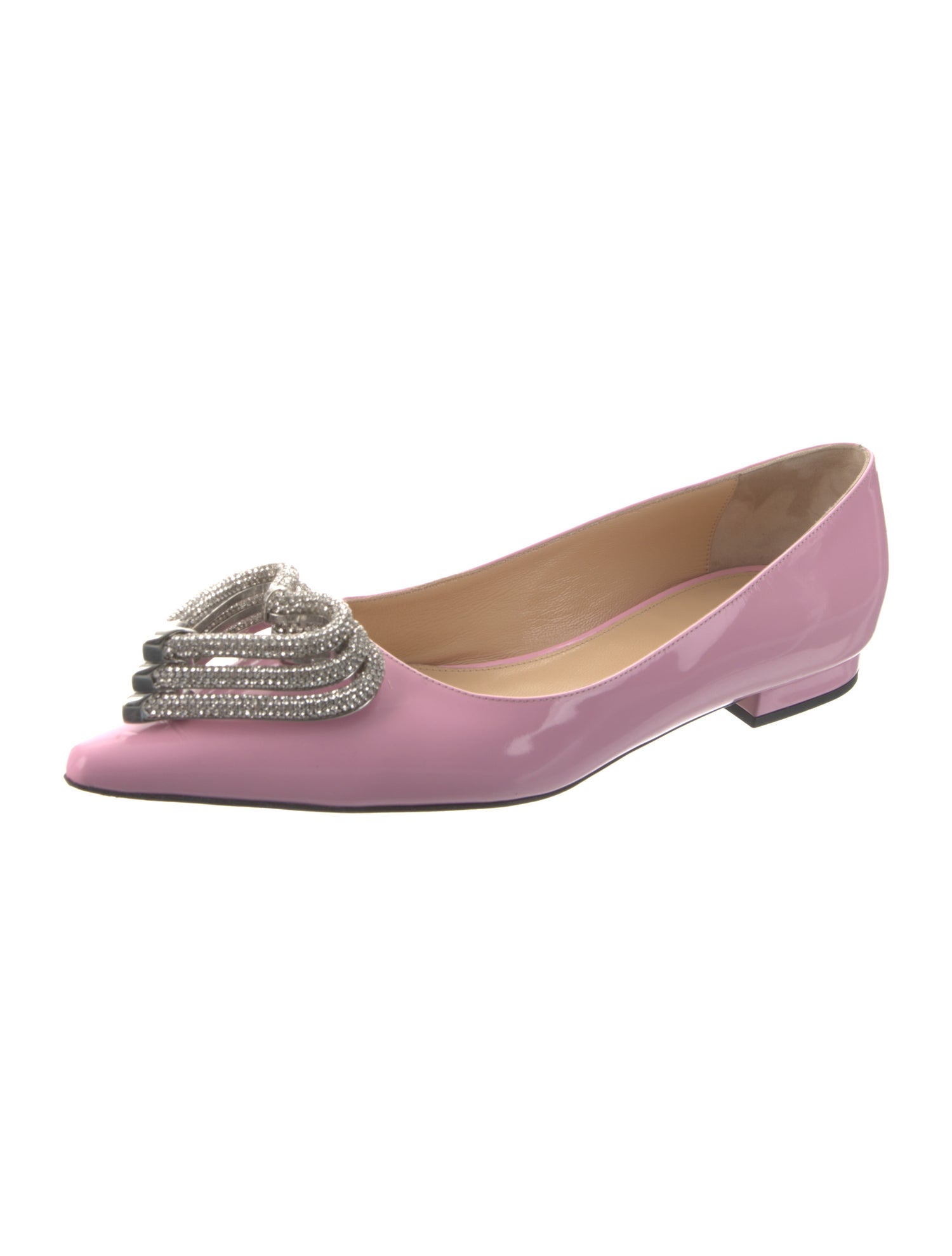 Mach & Mach Patent Leather Flats