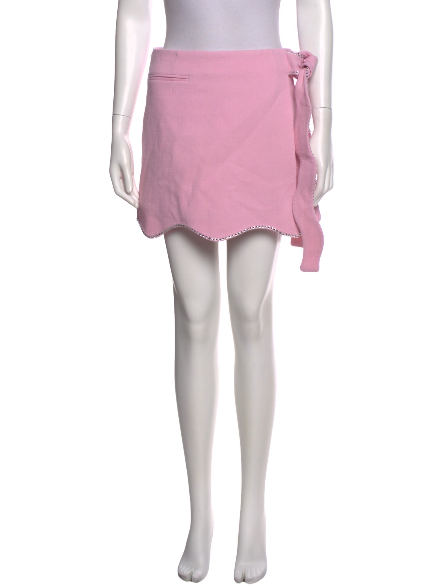 Mach & Mach Wool Mini Skirt w/ Tags