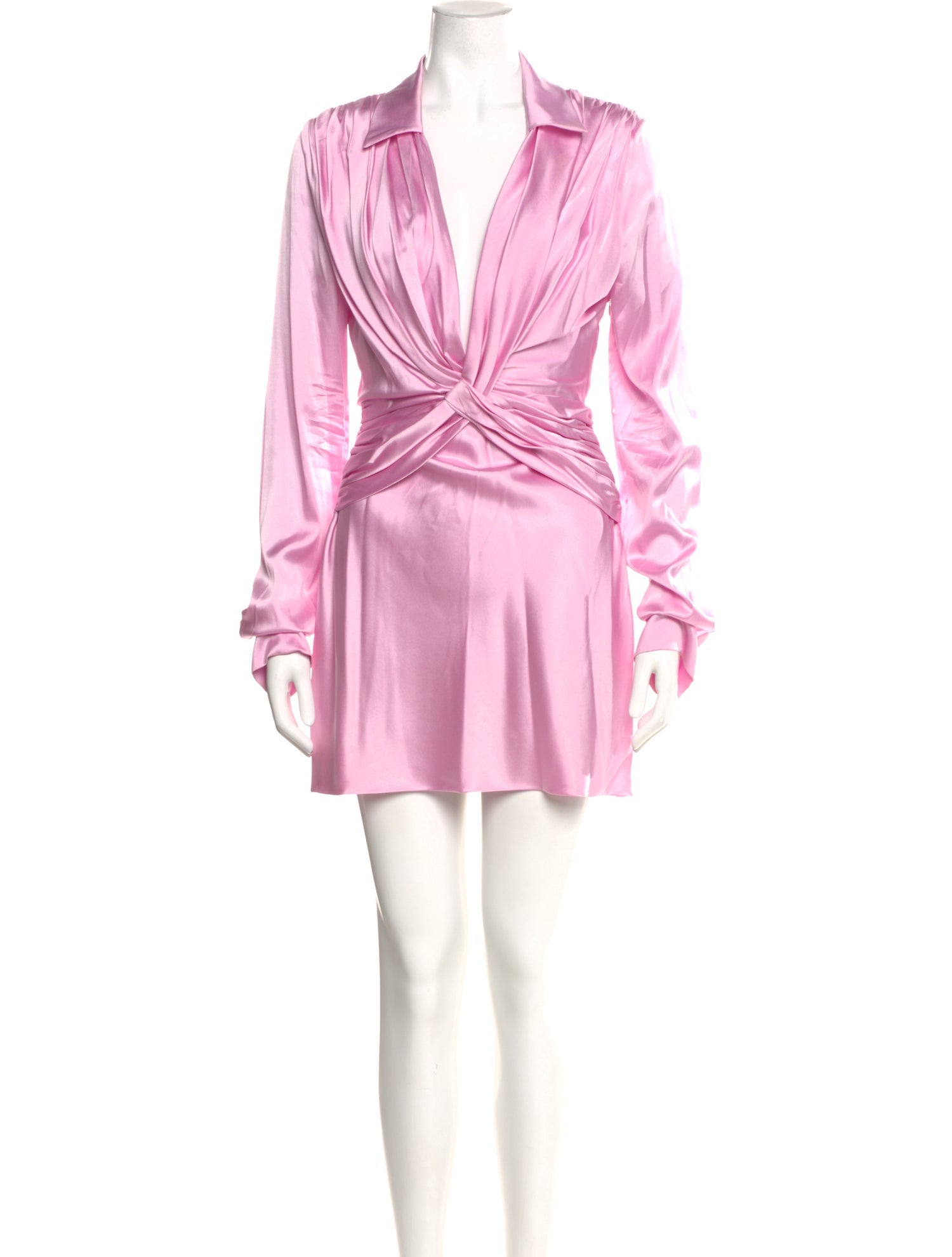 Mach & Mach Silk Mini Dress