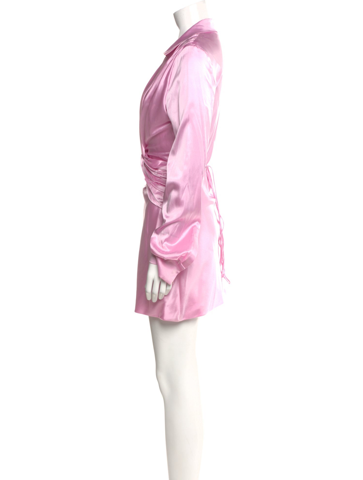 Mach & Mach Silk Mini Dress
