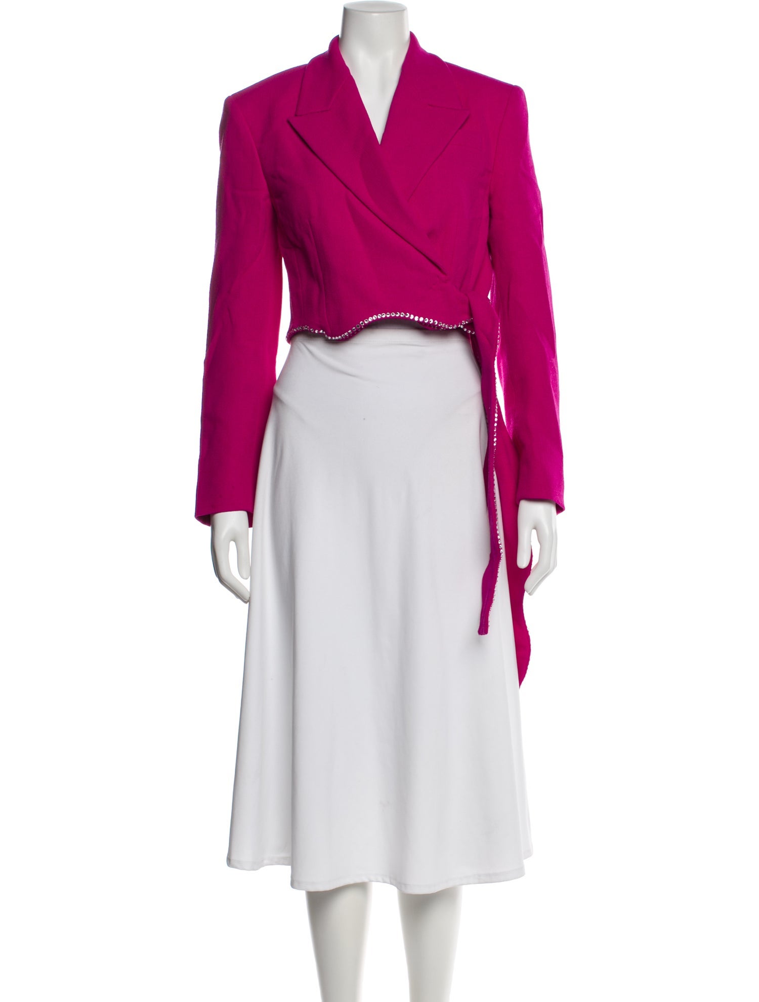 Mach & Mach Wool Biker Jacket