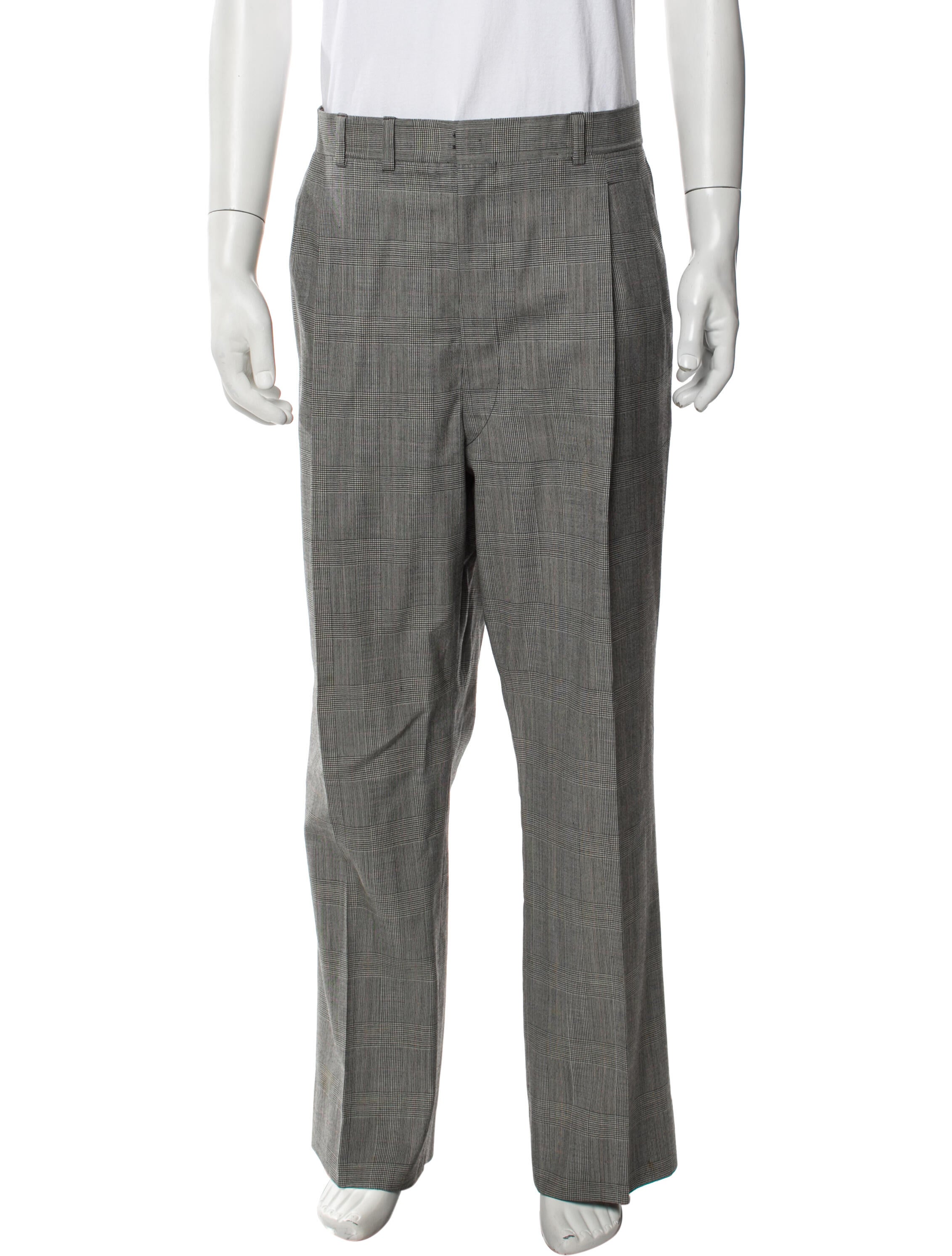 Maus & Hoffman Plaid Print Pants
