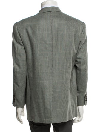 Maus & Hoffman Plaid Print Blazer