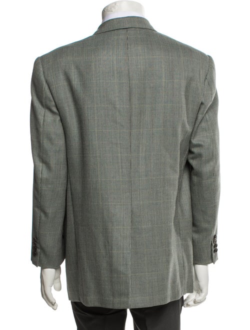 Maus & Hoffman Plaid Print Blazer