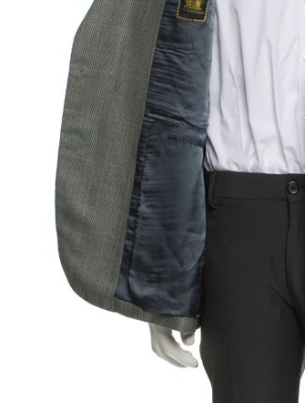 Maus & Hoffman Plaid Print Blazer