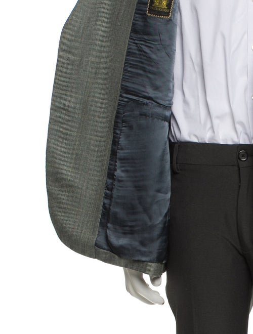 Maus & Hoffman Plaid Print Blazer