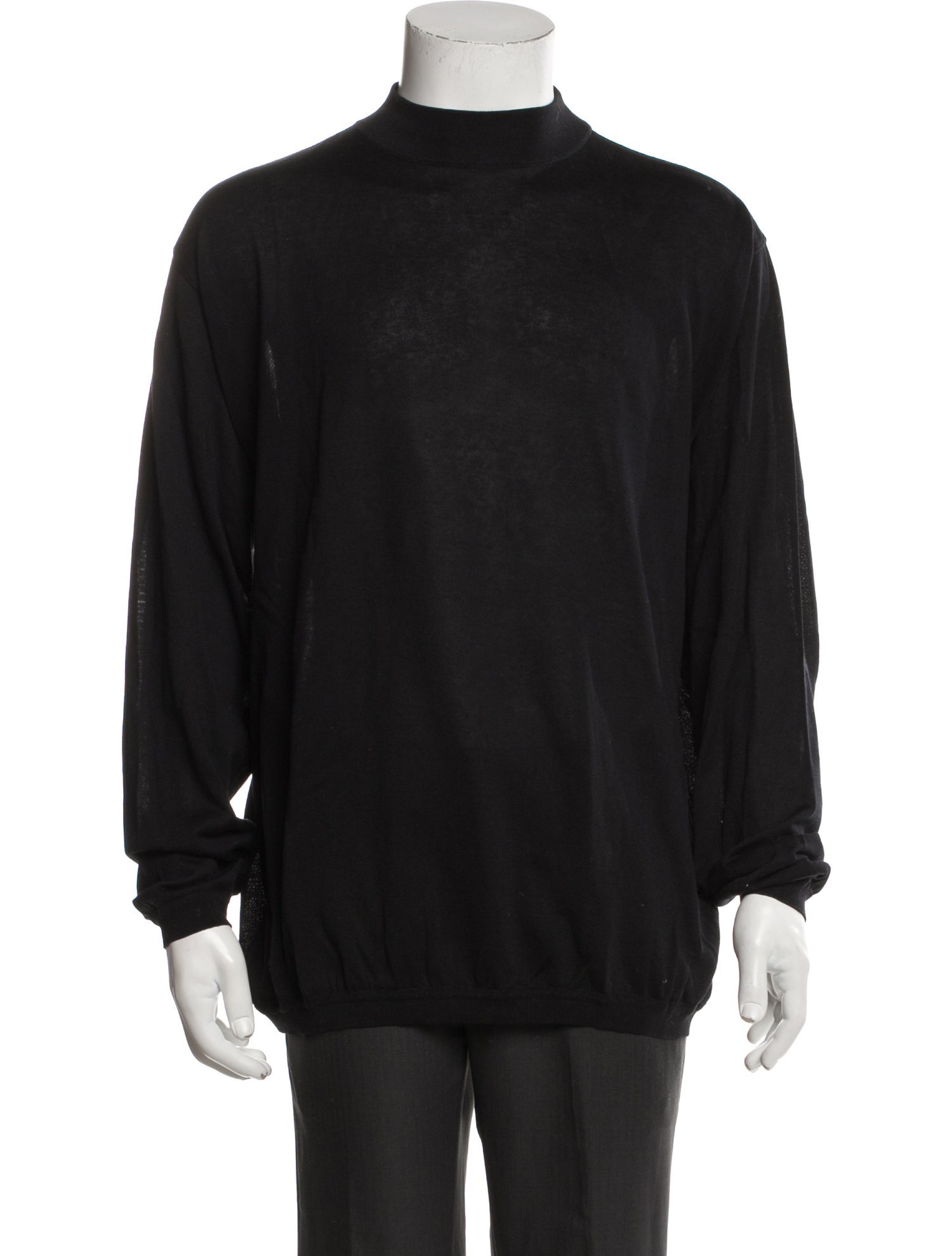 Maus & Hoffman Mock Neck Long Sleeve Pullover