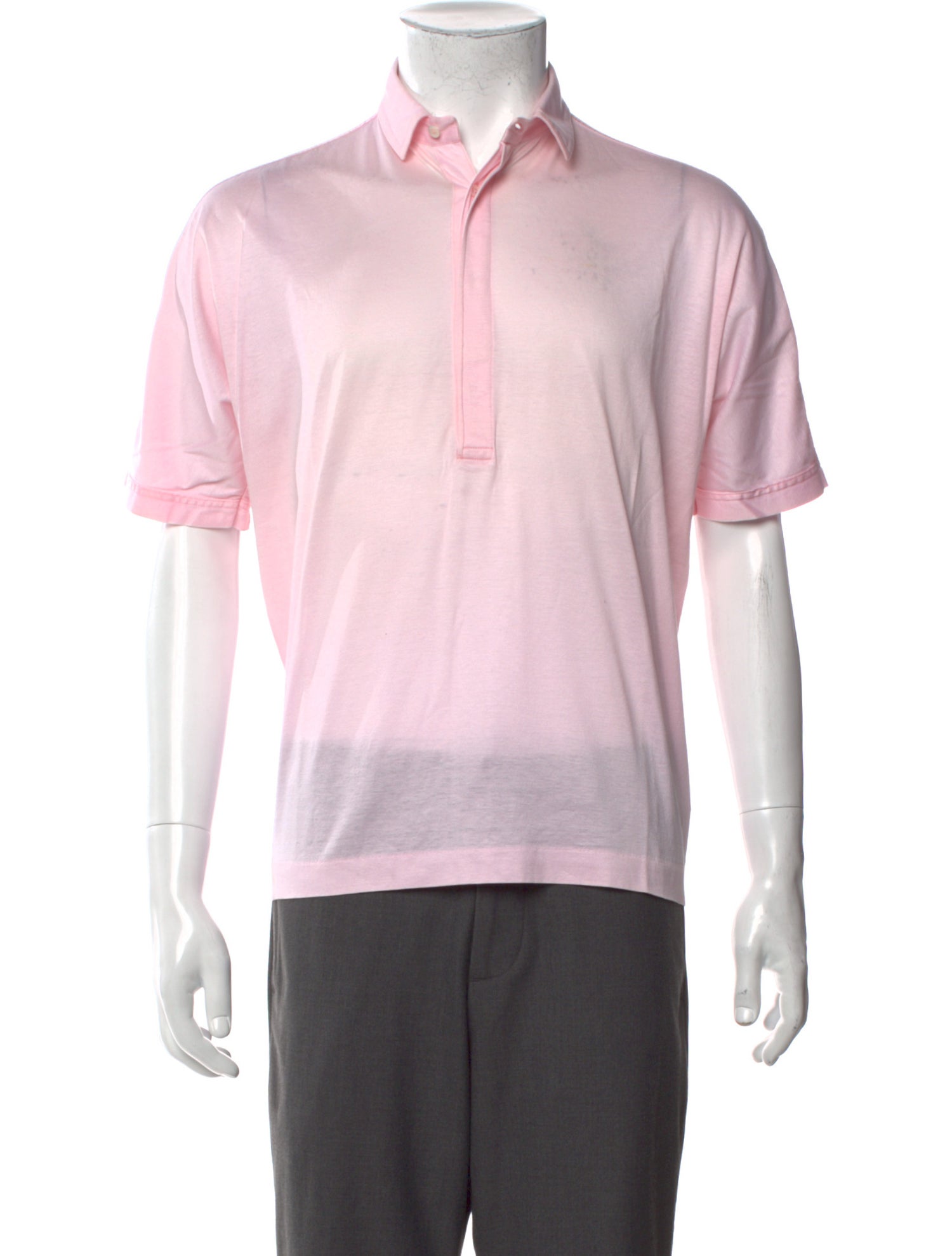 Maus & Hoffman Crew Neck Short Sleeve Polo Shirt