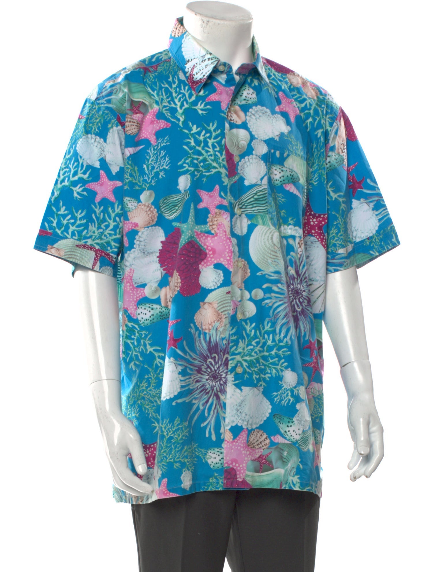 Maus & Hoffman Floral Print Short Sleeve Shirt