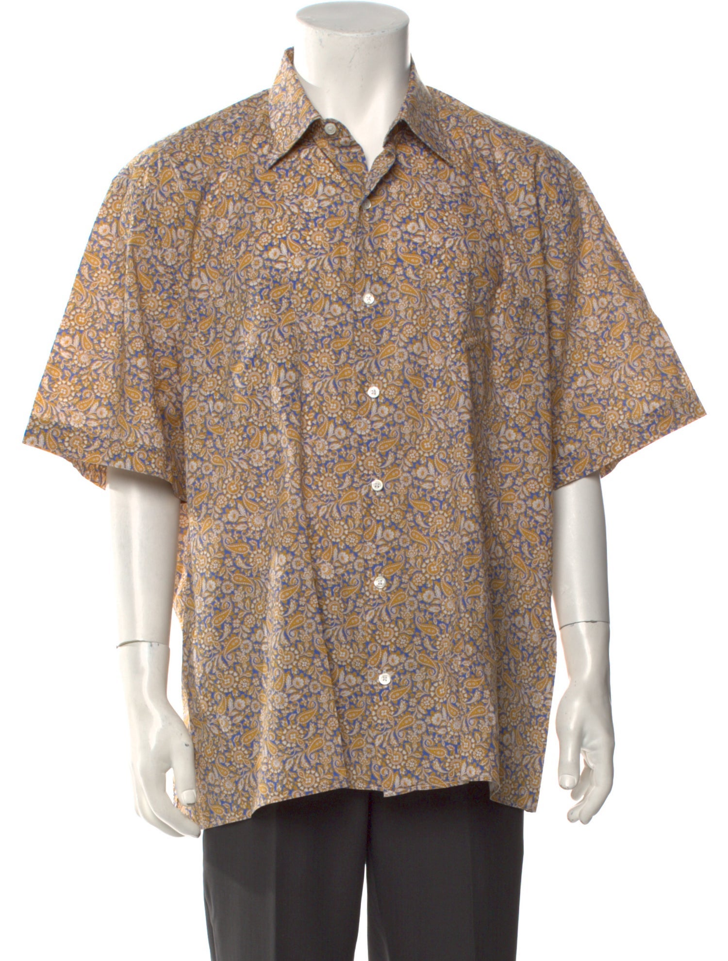 Maus & Hoffman Paisley Print Short Sleeve Shirt