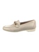 Maus & Hoffman Leather Grosgrain Trim Dress Loafers