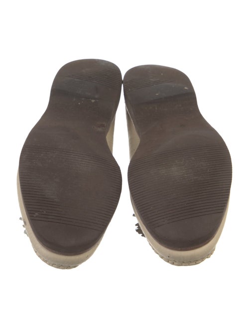 Maus & Hoffman Leather Tassel Accents Dress Loafers