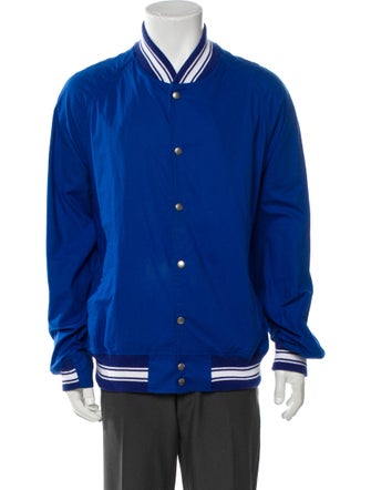 Maus & Hoffman Striped Bomber Jacket