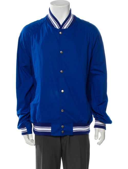 Maus & Hoffman Striped Bomber Jacket