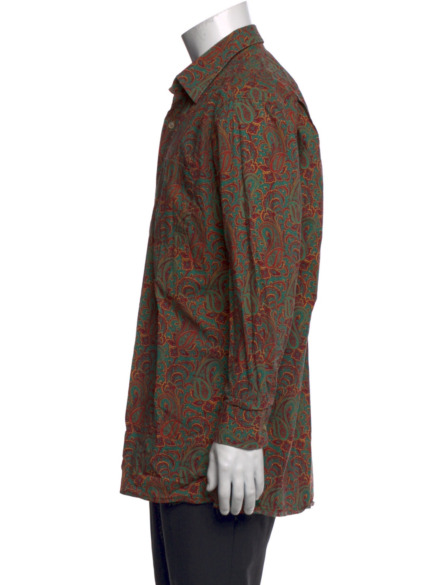 Maus & Hoffman Paisley Print Long Sleeve Shirt