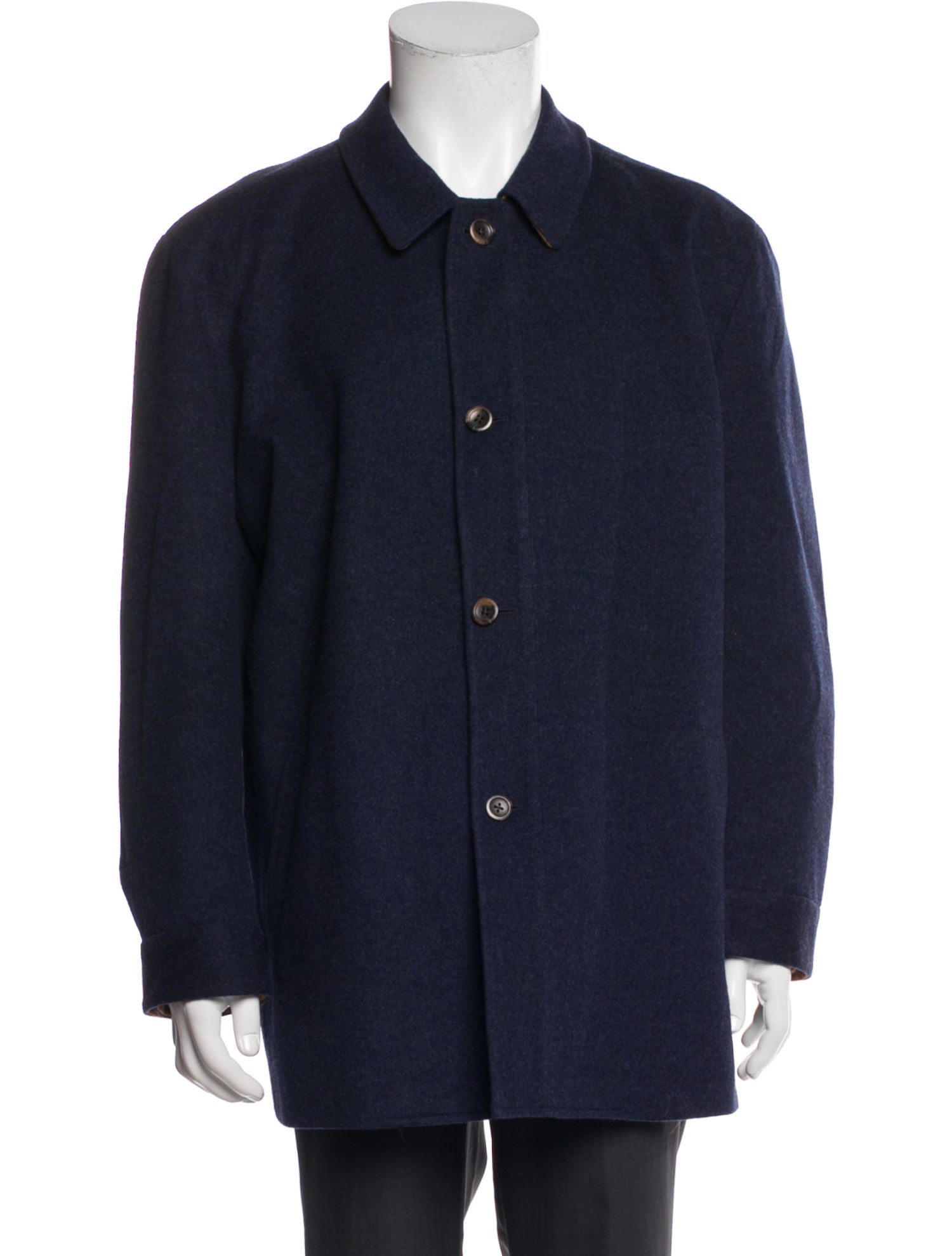 Maus & Hoffman Virgin Wool Overcoat