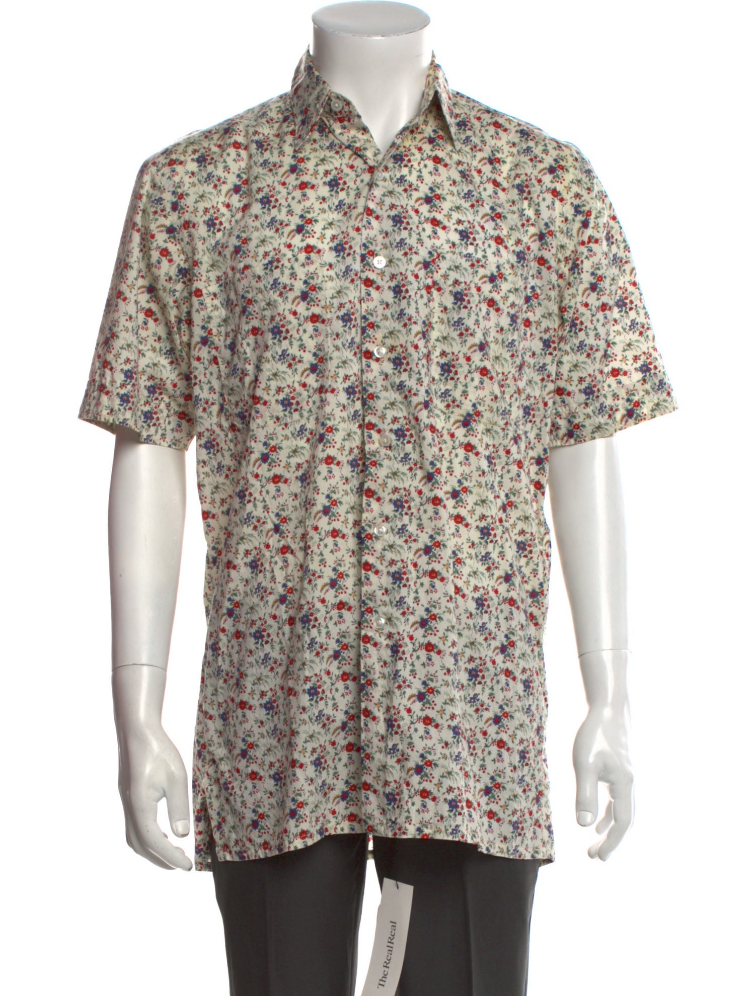 Maus & Hoffman Floral Print Short Sleeve Shirt