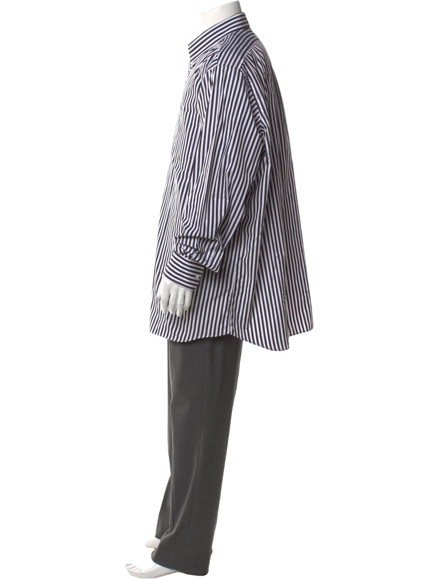 Maus & Hoffman Striped Long Sleeve Dress Shirt