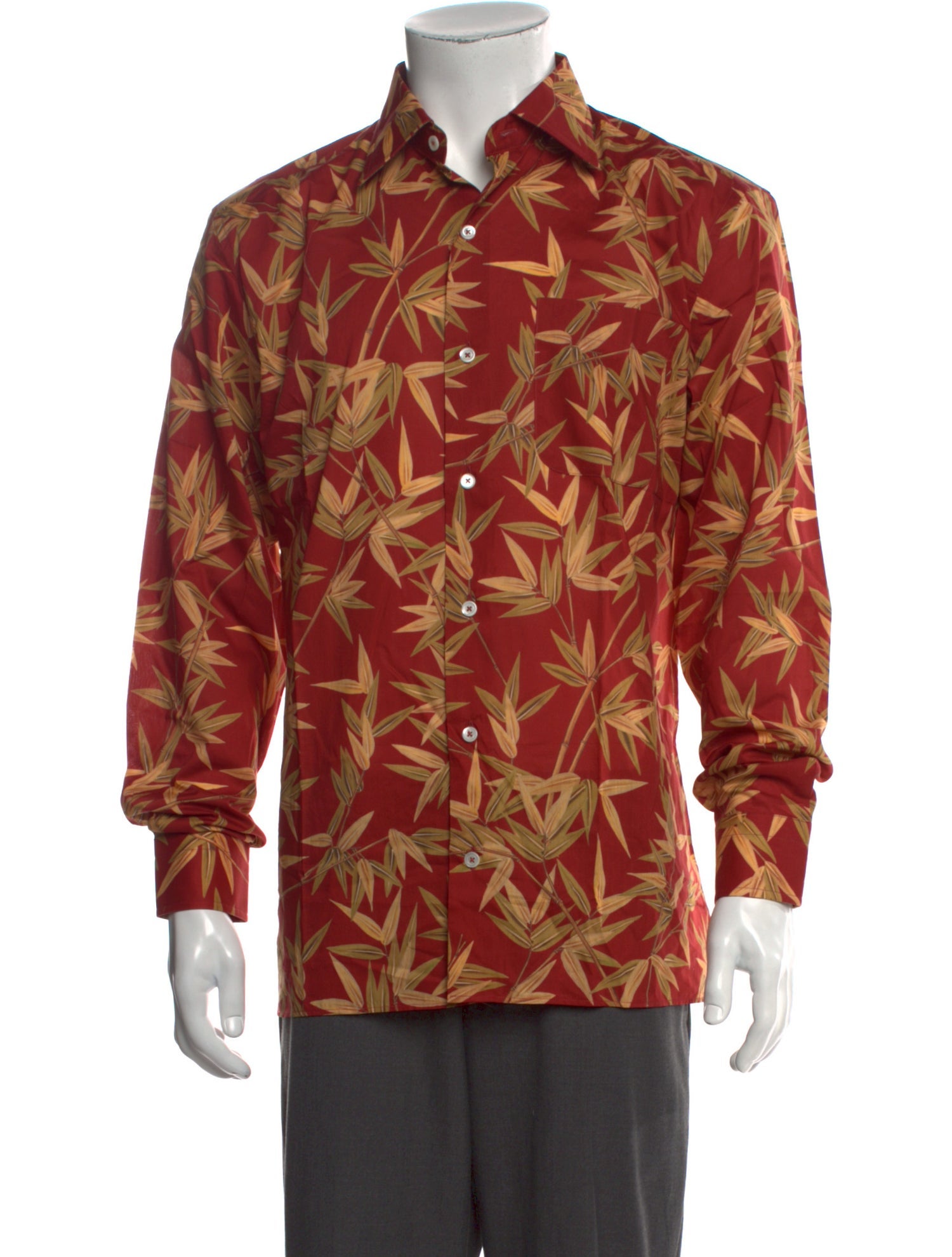 Maus & Hoffman Floral Print Long Sleeve Shirt