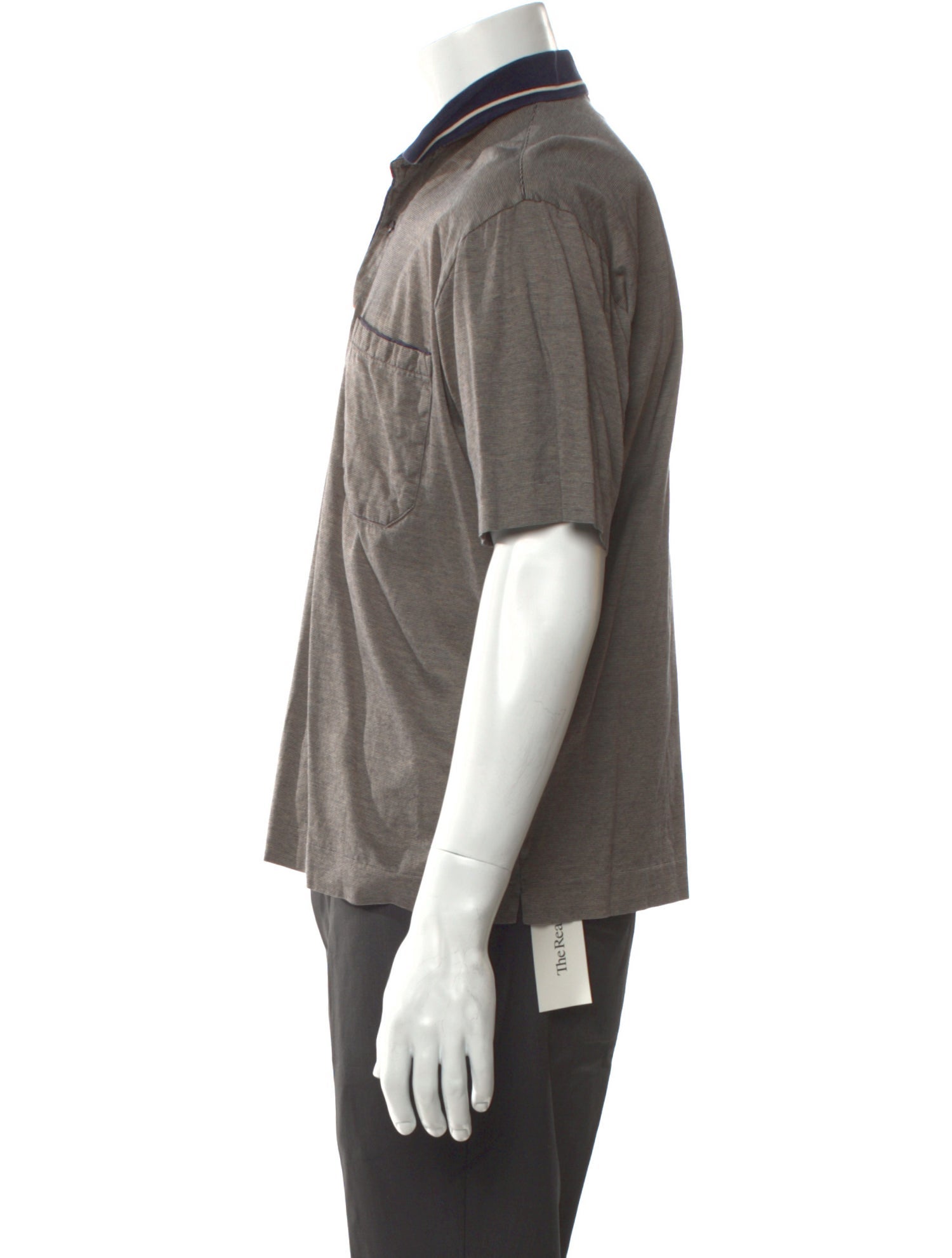 Maus & Hoffman V-Neck Short Sleeve Polo Shirt