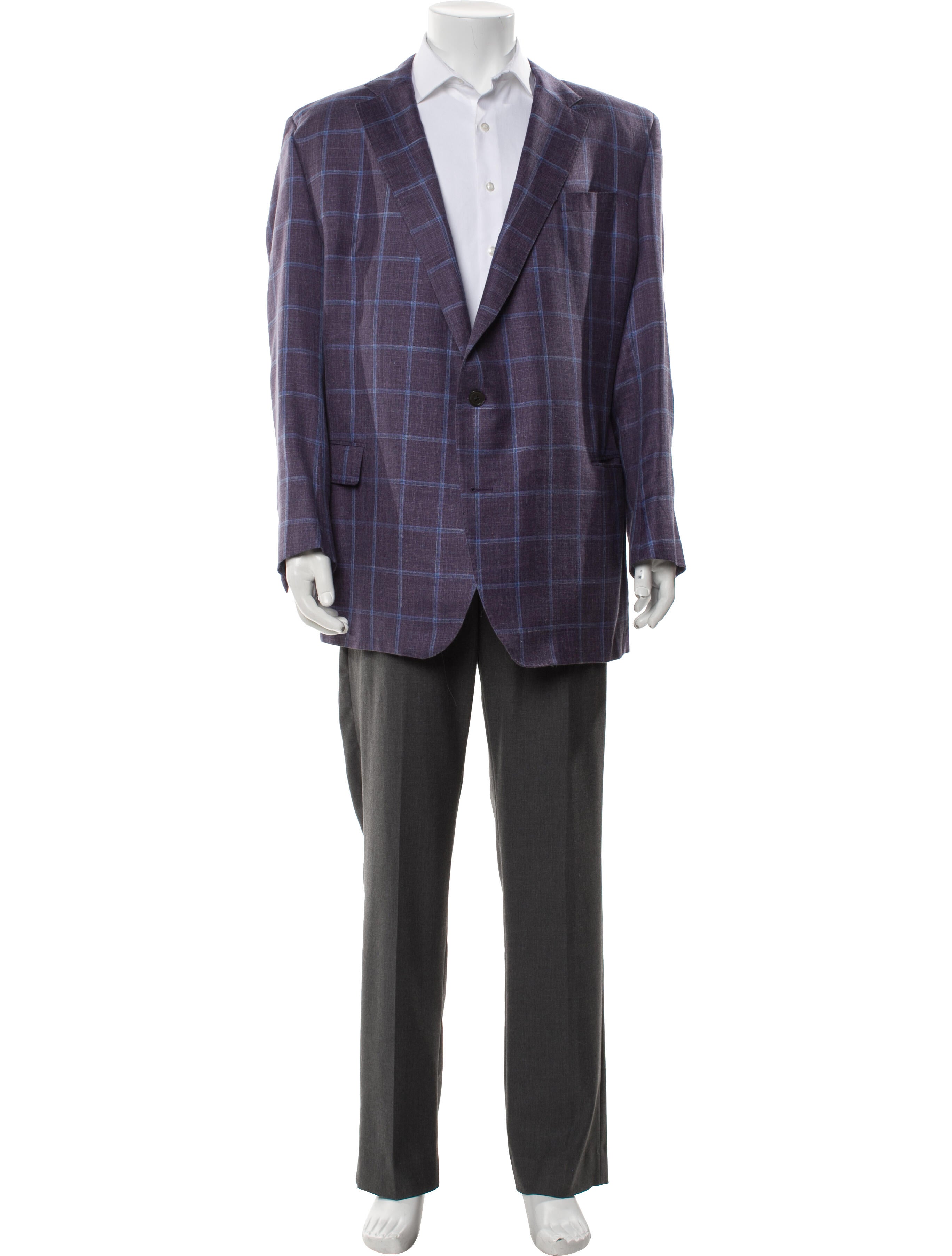 Maus & Hoffman Plaid Print Sport Coat