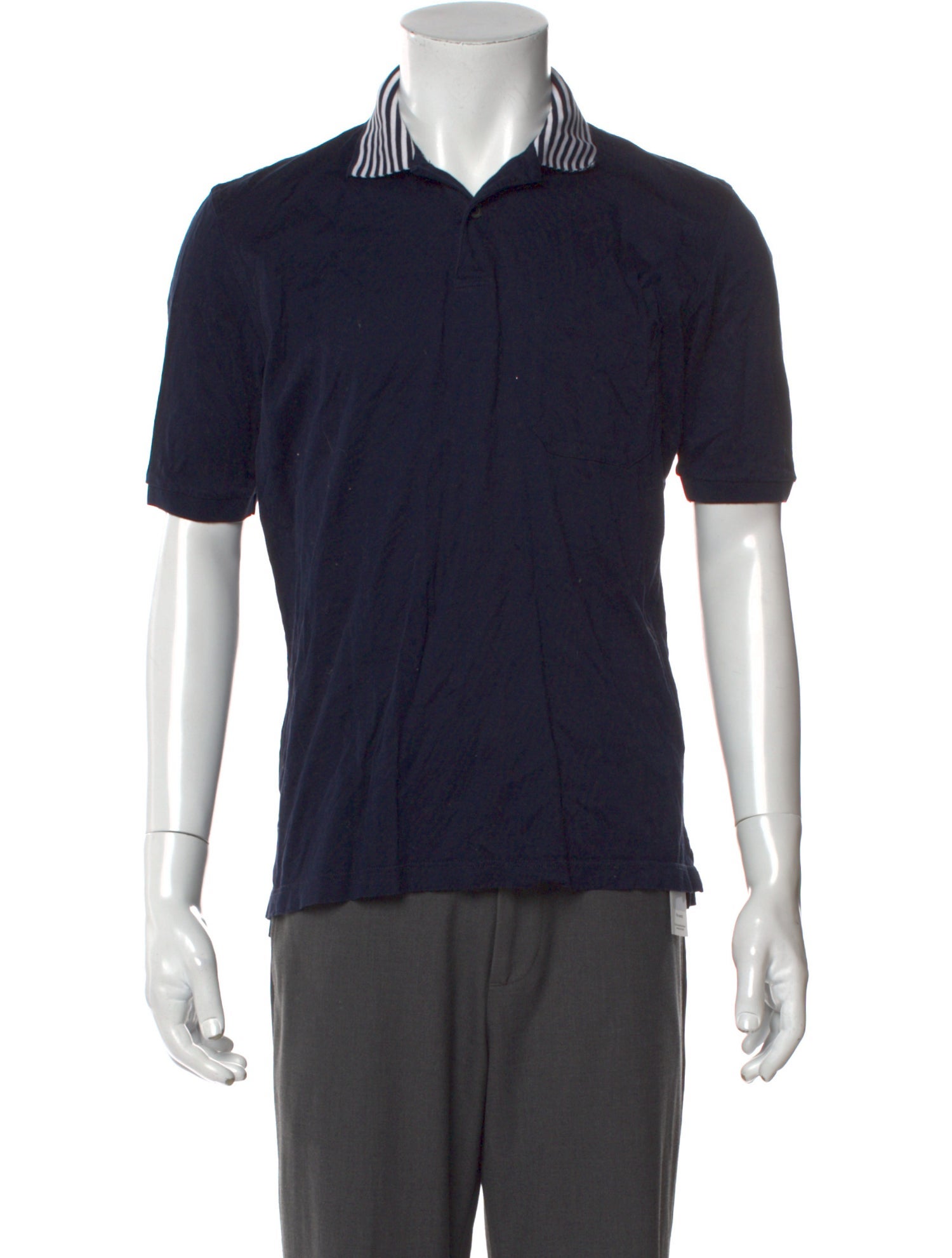 Maus & Hoffman V-Neck Short Sleeve Polo Shirt