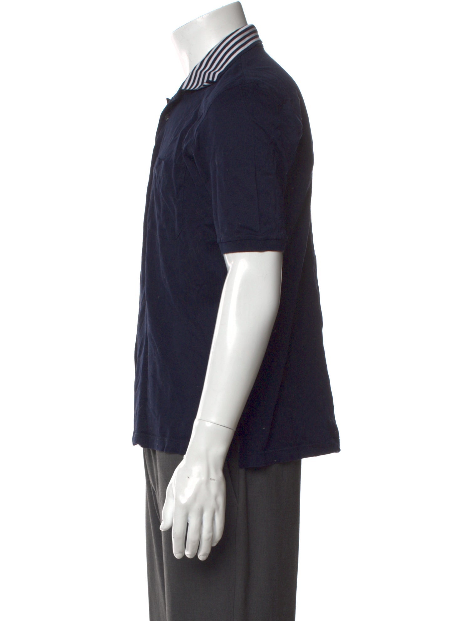 Maus & Hoffman V-Neck Short Sleeve Polo Shirt