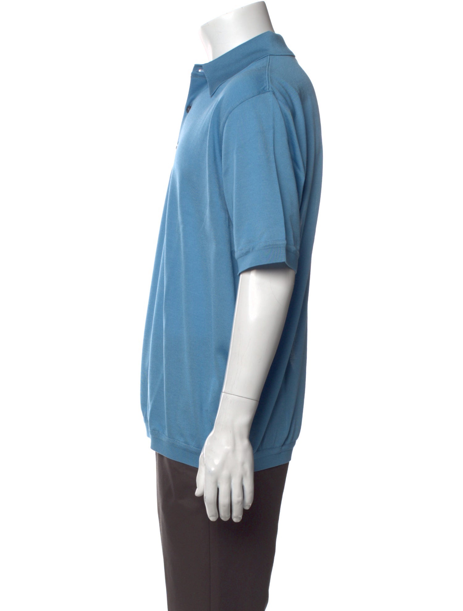 Maus & Hoffman V-Neck Short Sleeve Polo Shirt