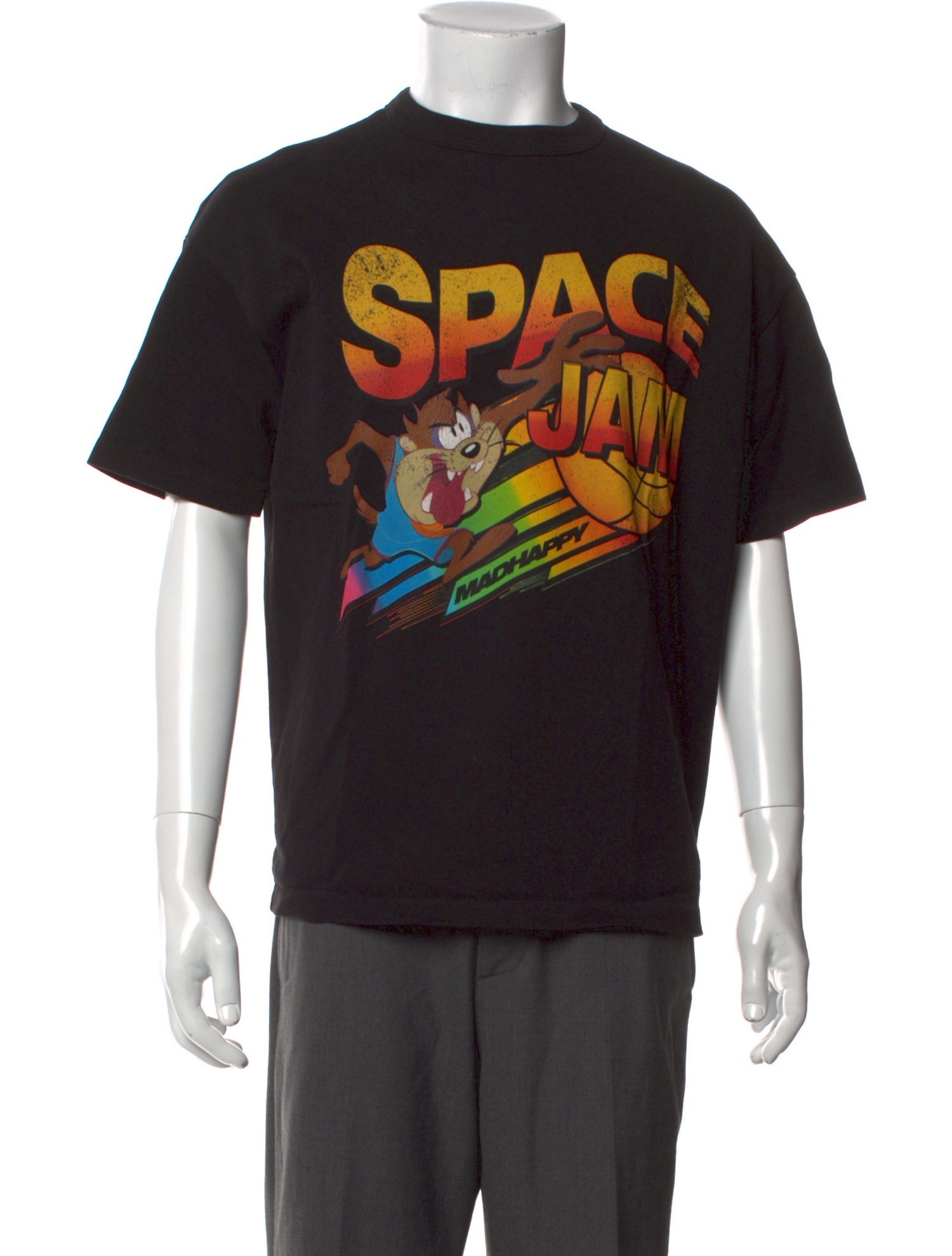 Madhappy x Space Jam Graphic Print Crew Neck T-Shirt
