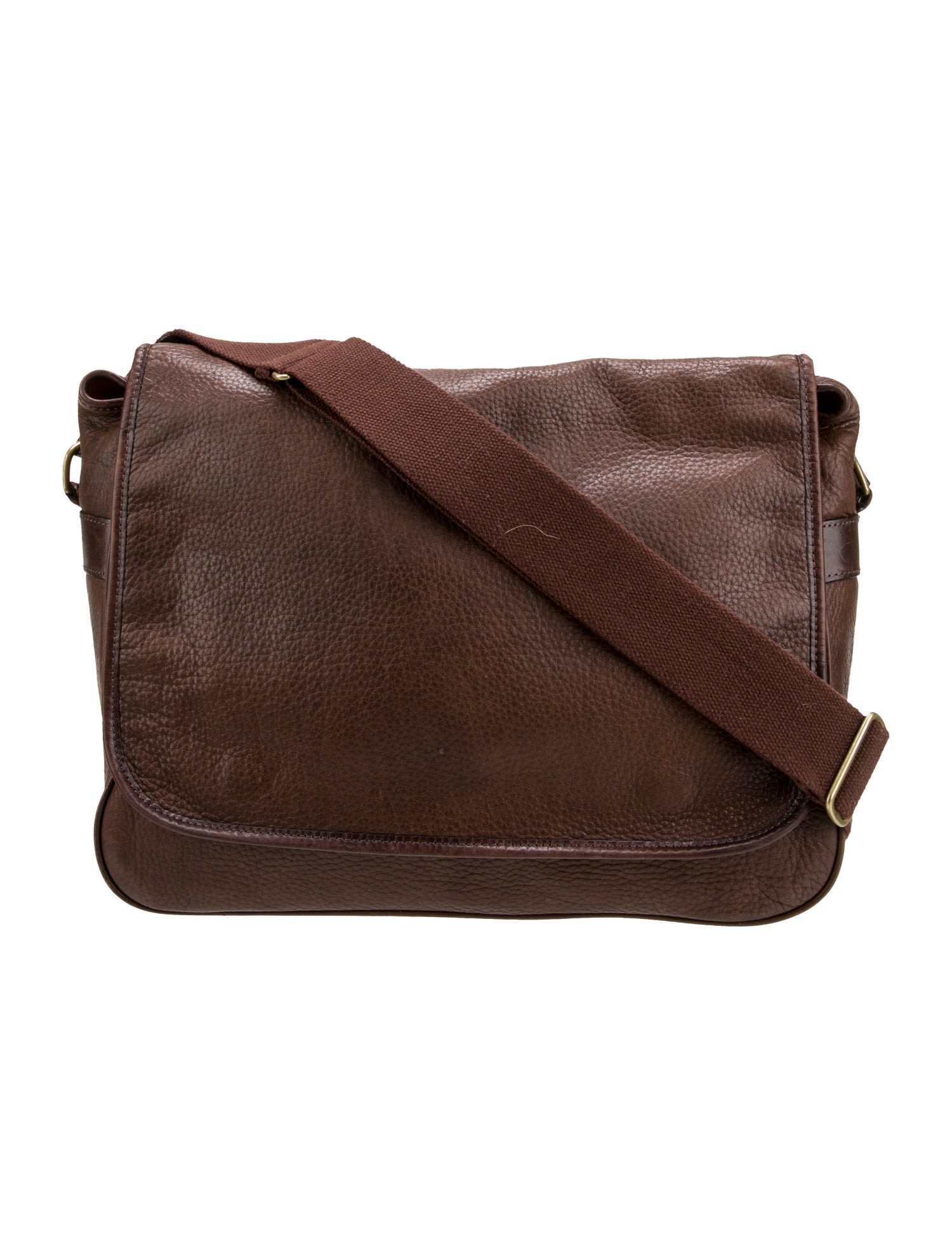 Mulholland Leather Messenger Bag