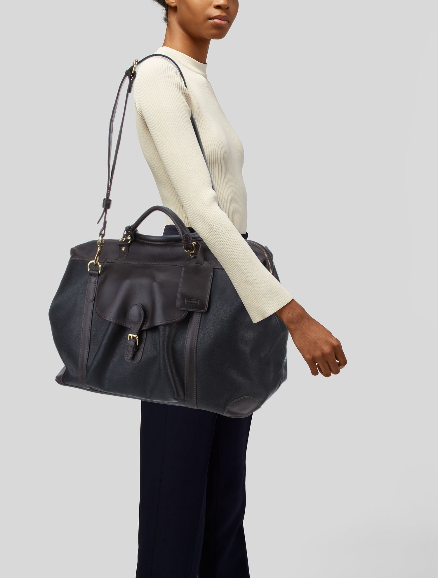 Mulholland Leather Weekender Bag