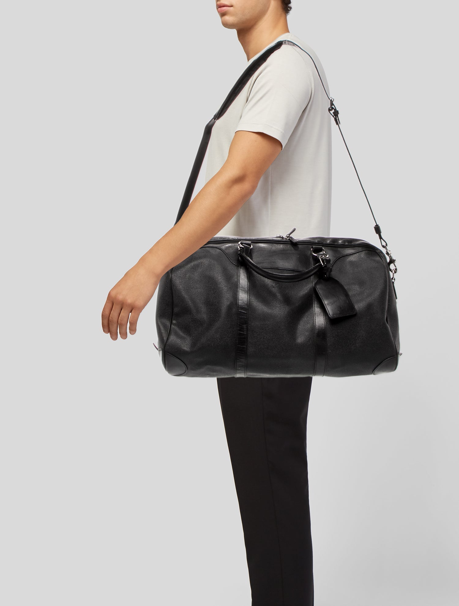 Mulholland Leather Weekender Bag