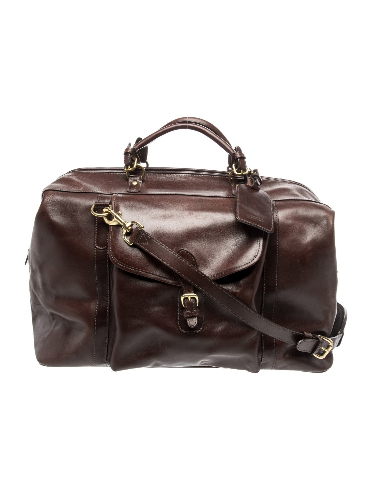 Mulholland Leather Weekender Bag