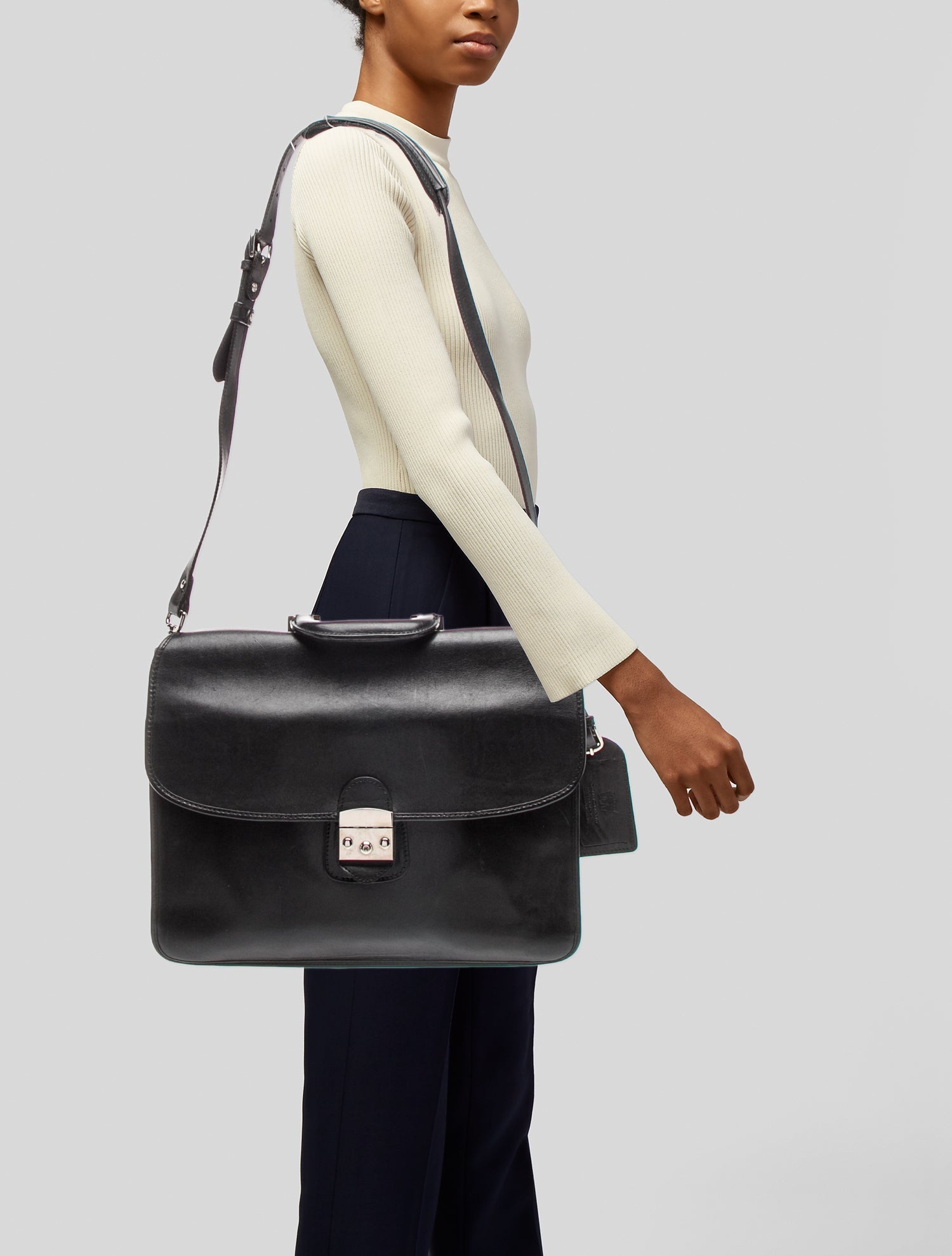 Mulholland Leather Crossbody Bag