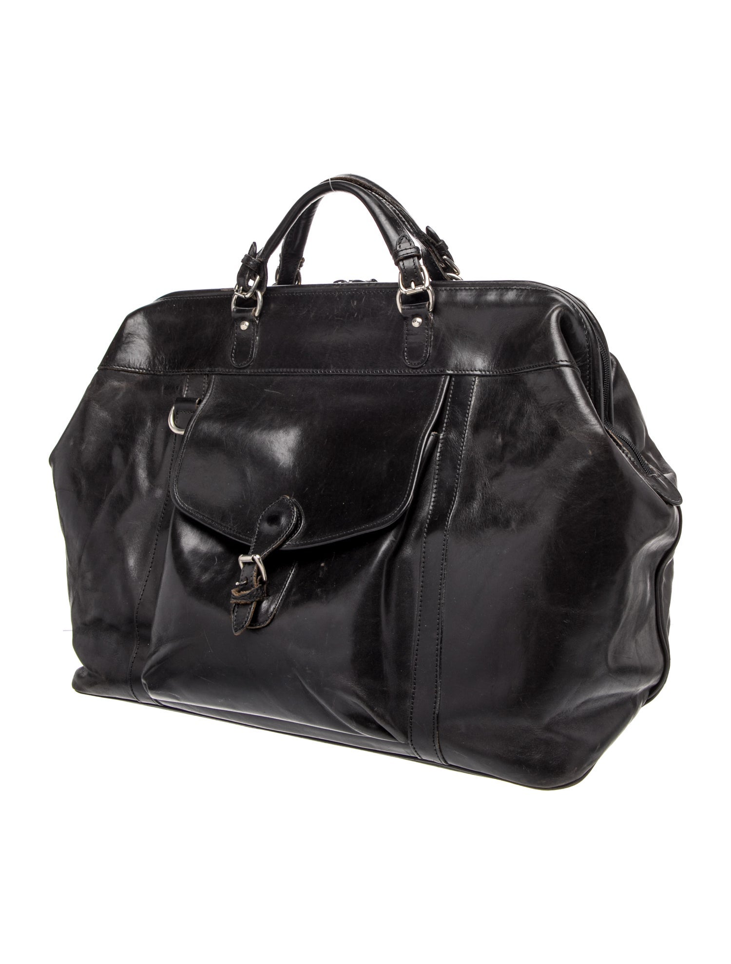 Mulholland Leather Weekender Bag Large
