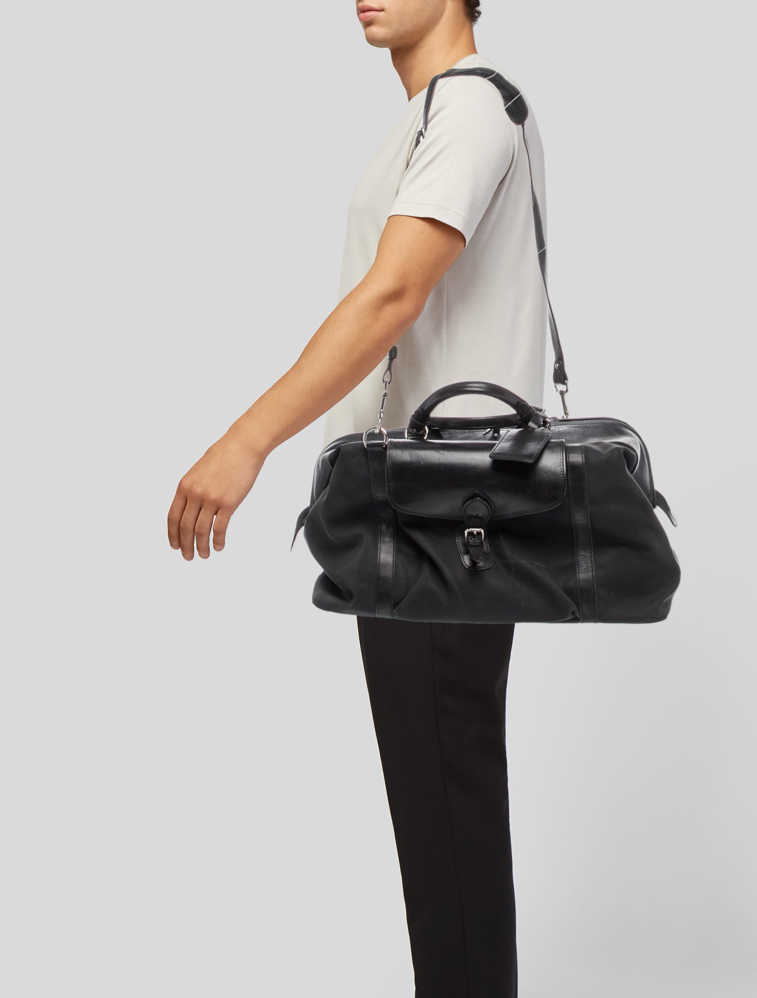 Mulholland Leather Weekender Bag