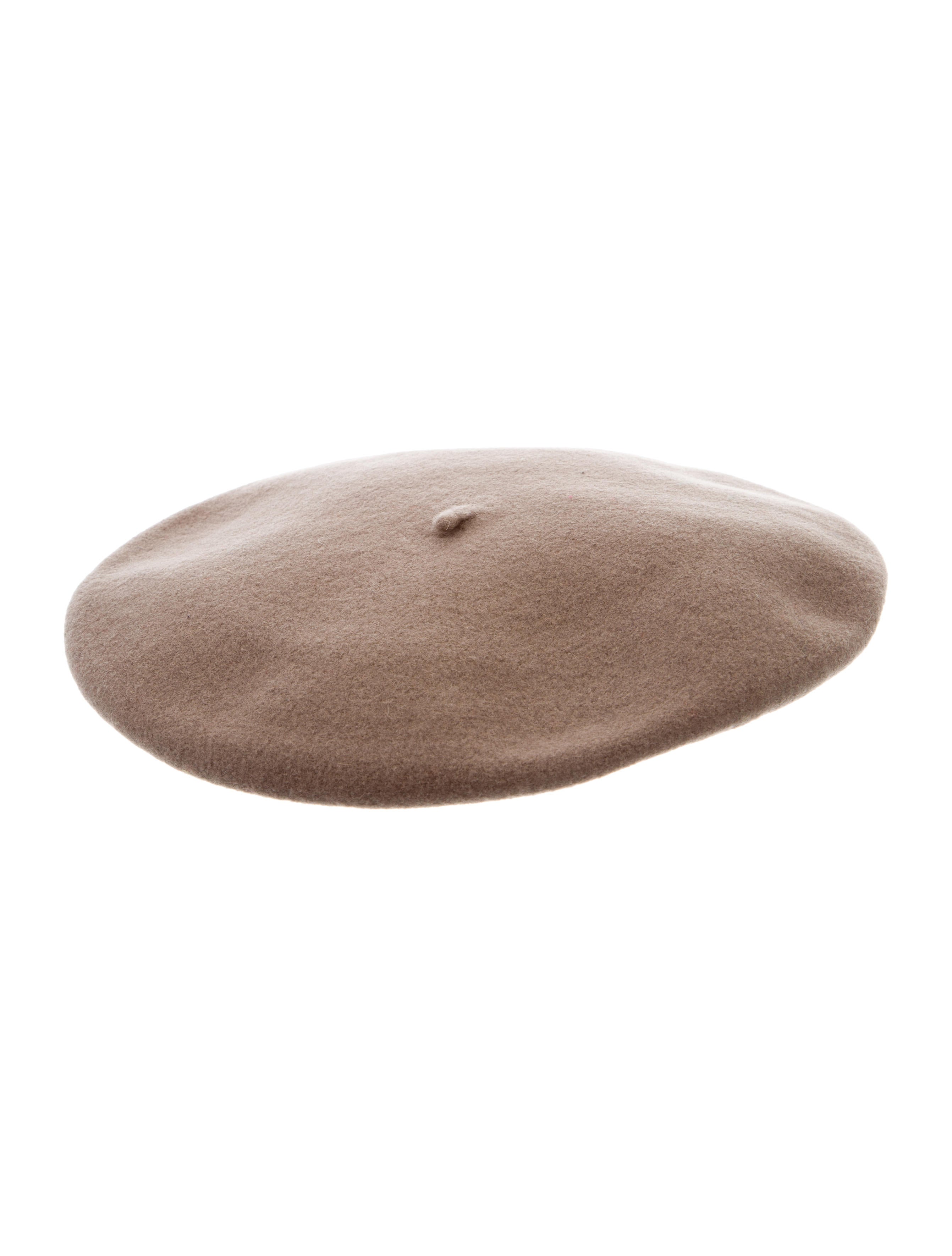 帽子 MHL. WOOL BERET MHL by Margaret Howell Wool Beret Hat - Brown Hats