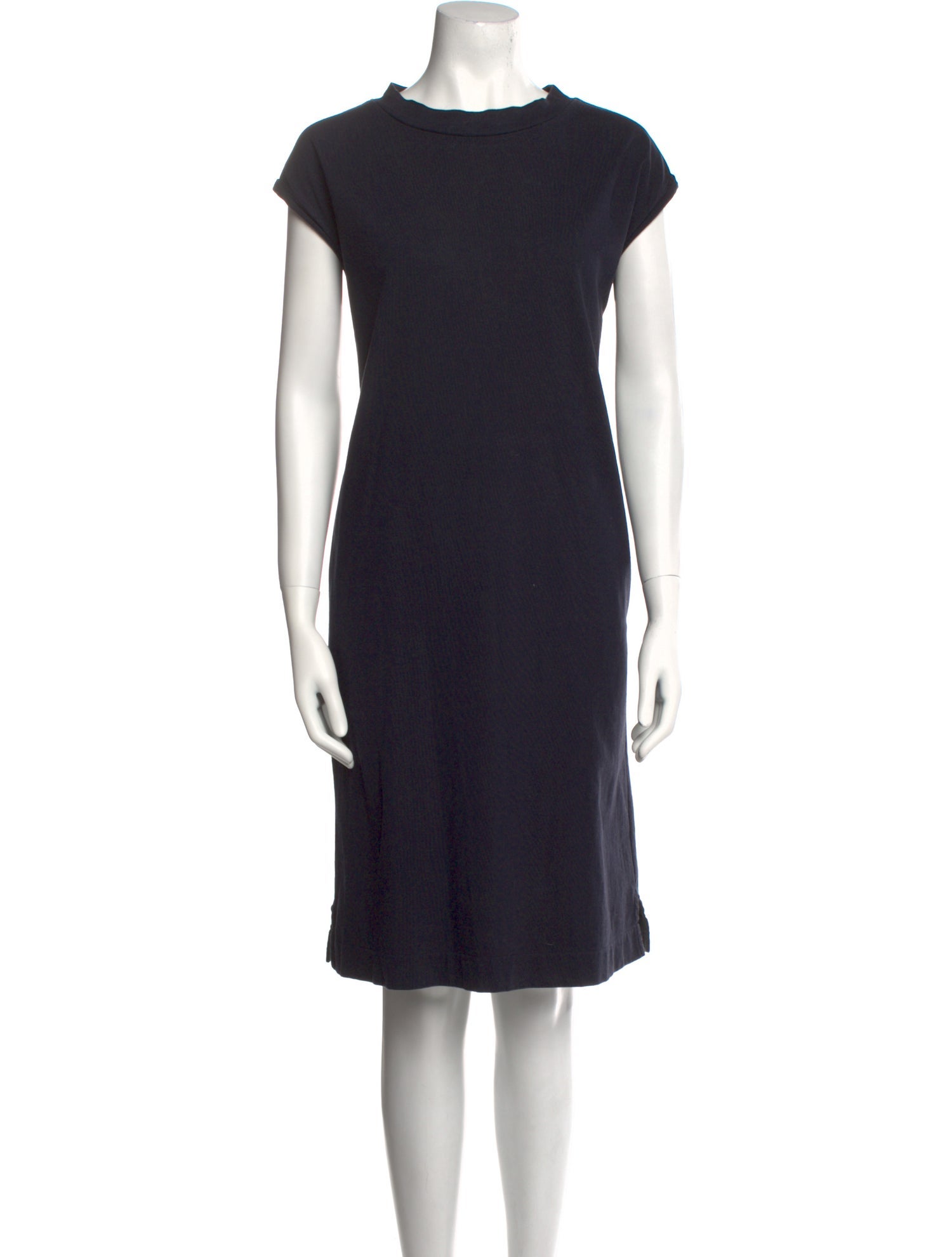 MHL by Margaret Howell Cowl Neck Midi Length Dress