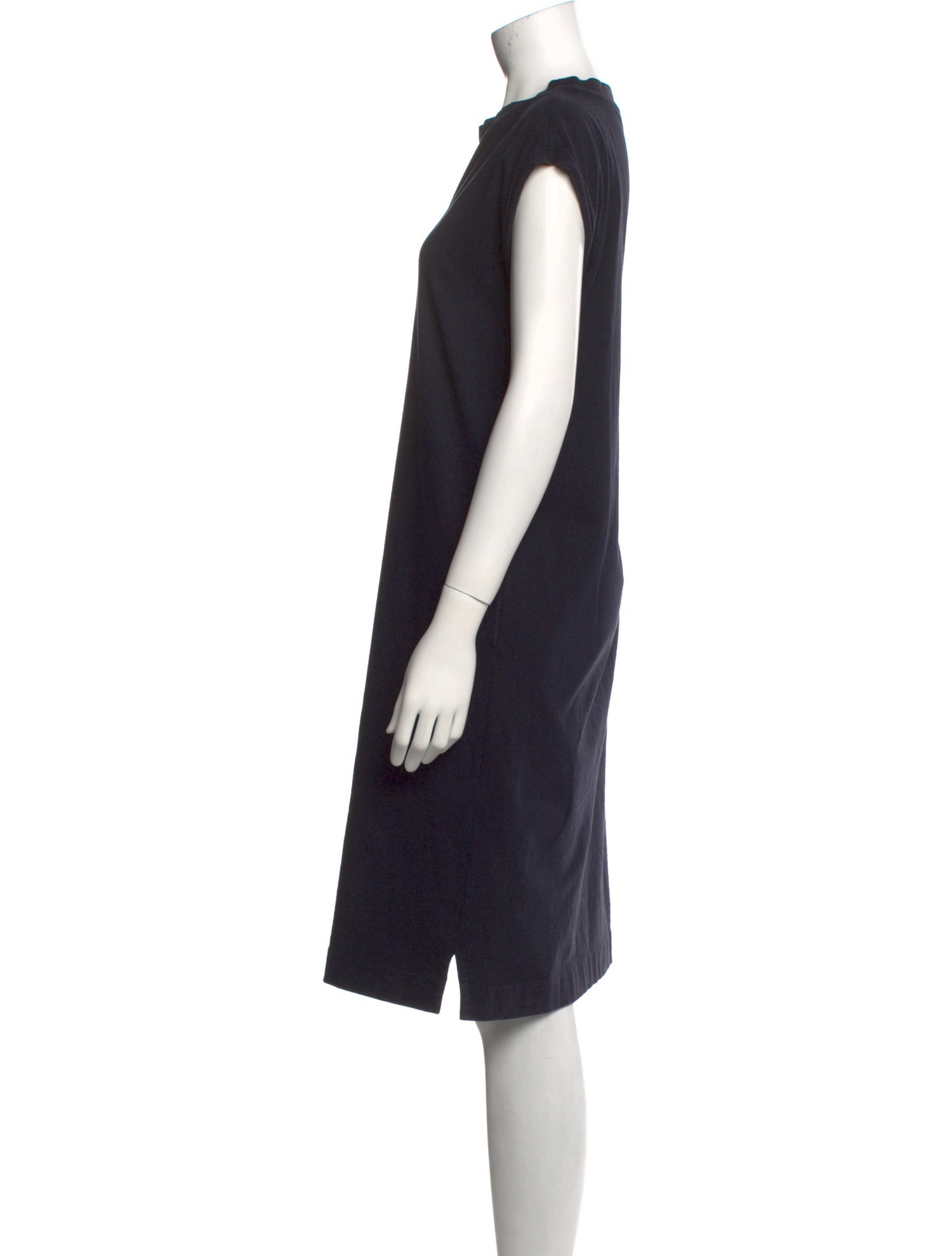 MHL by Margaret Howell Cowl Neck Midi Length Dress