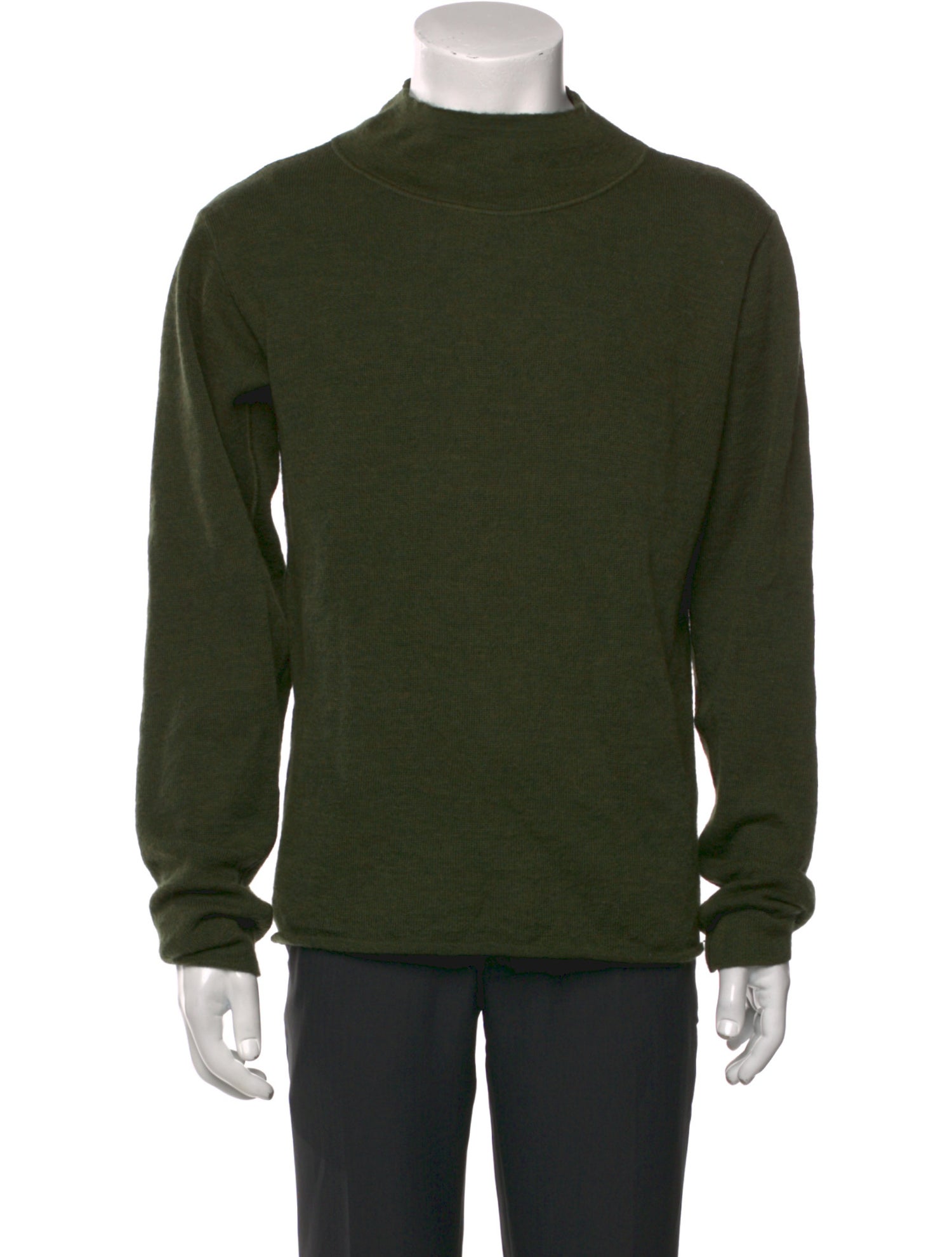 MHL by Margaret Howell Wool Mock Neck Pullover