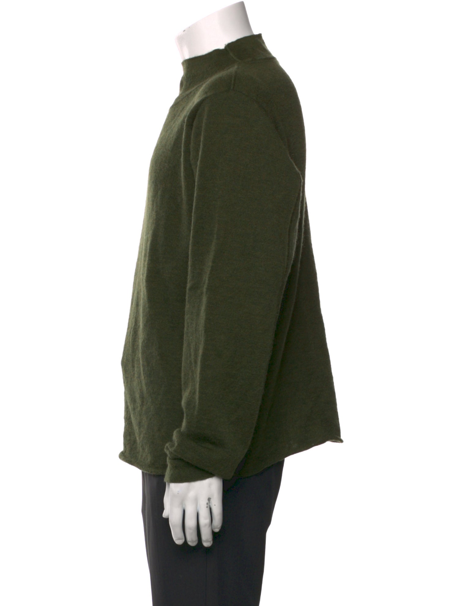 MHL by Margaret Howell Wool Mock Neck Pullover