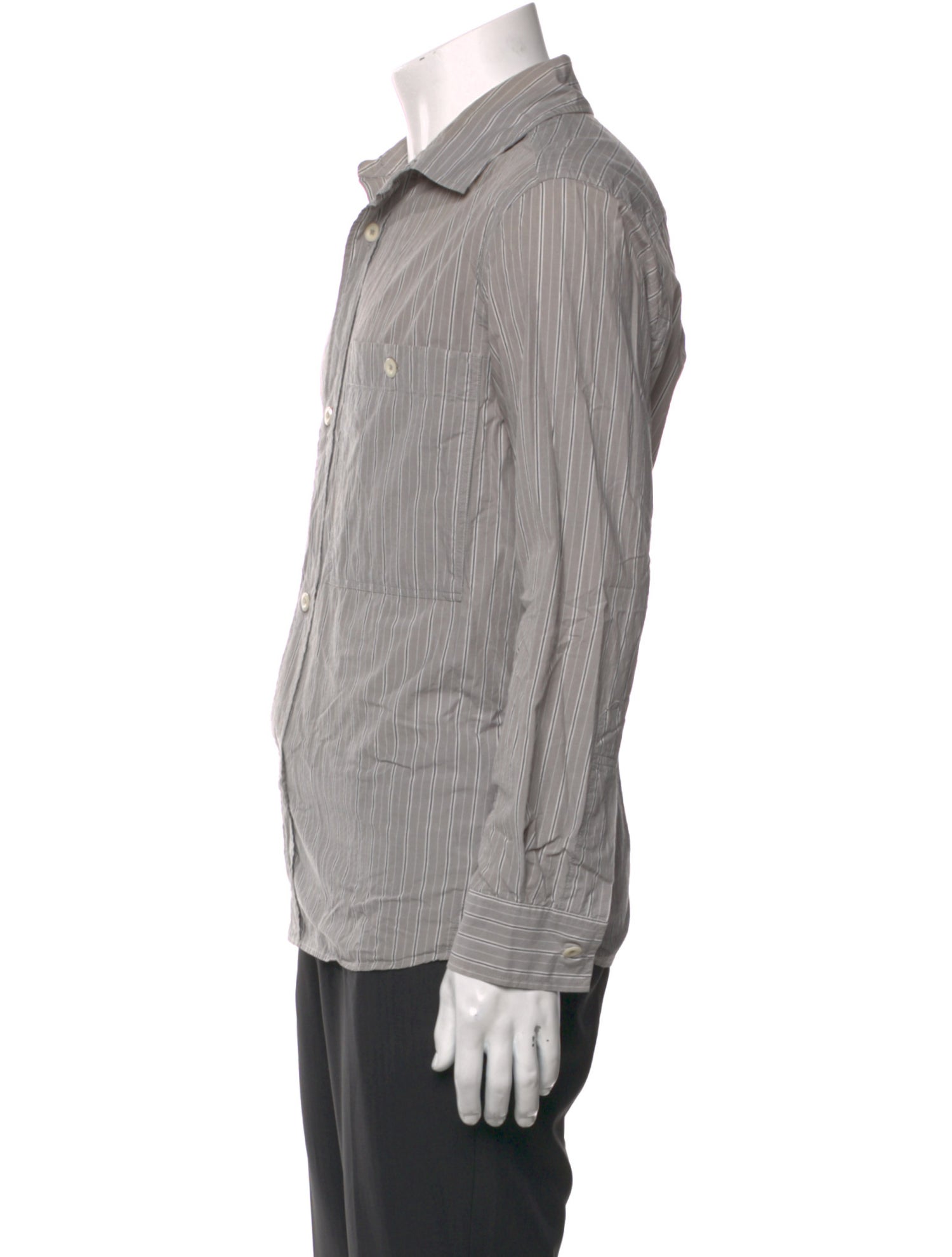 MHL by Margaret Howell Striped Long Sleeve Shirt