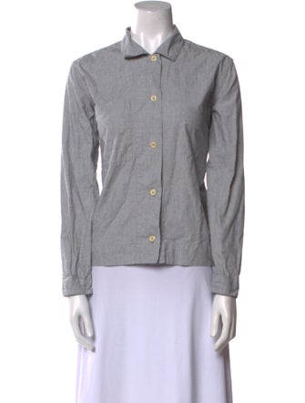 MHL by Margaret Howell Long Sleeve Button-Up Top