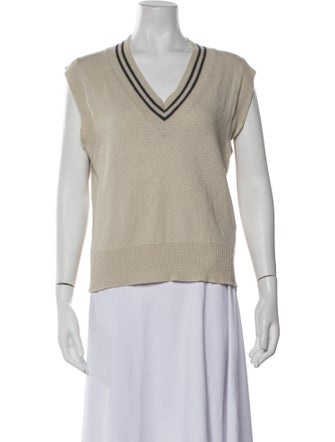 MHL by Margaret Howell V-Neck Sleeveless Top