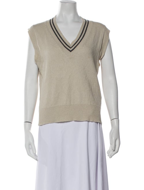 MHL by Margaret Howell V-Neck Sleeveless Top
