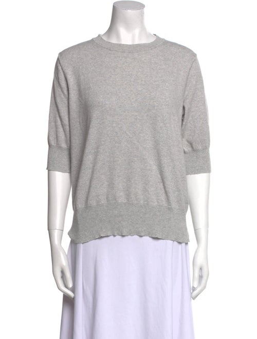 MHL by Margaret Howell Scoop Neck Three-Quarter Sleeve Sweatshirt