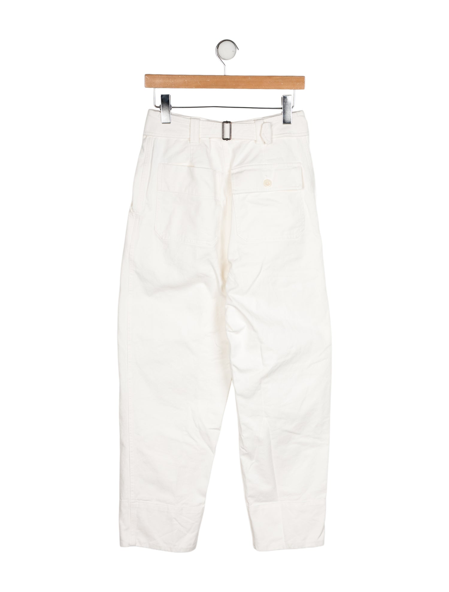 MHL by Margaret Howell High-Rise Straight Leg Jeans