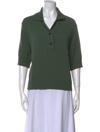 MHL by Margaret Howell Three-Quarter Sleeve Polo